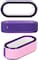 T4B Mimo 3 Sided Oval Cosmetic Tool Purple Nail Buffer Block Manicure Pedicure, 3 Ways In One Block