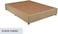 Karnak Solid Wooden Premium Divan Bed Base 3-Year Warranty Dimension 155x190 Centemters