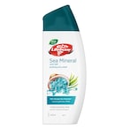 Buy Lifebuoy Sea Minerals And Salt Anti Bacterial Body Wash Blue 300ml in UAE