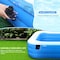 HEXAR&reg; Inflatable Swimming Pool Kiddie Pool Large Size Blow Up Swimming Pool for Family Adults Kids Toddler Giant Rectangle Lounge Blowup Pool for Indoor Outdoor Backyard Ground (180 X 140 X 60 CM)