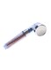 Generic Handheld Water-Saving Bath Shower Nozzle Filter Head Silver/Clear