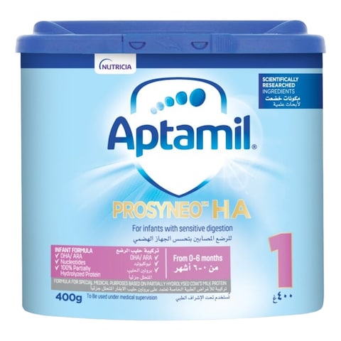 Aptamil Prosyneo HA Infant Formula Stage 1 from 0 to 6 Months 400g