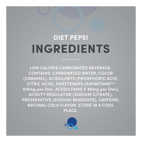 Pepsi Diet Carbonated Soft Drink Plastic Bottle 2.28L Pack of 6