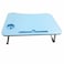 Generic-CK742 Folding Bed Table Laptop Desk with iPad and Cup Holder Adjustable Lap Tray