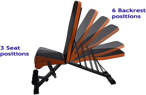 H Pro Sit Up Workout Incline/Decline Bench, Adjustable Bench For Home &amp; Gym Workout