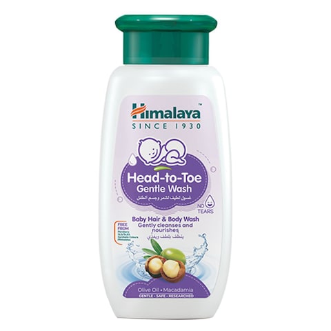 Himalaya Head-To-Toe Gentle Body And Hair Wash White 200ml