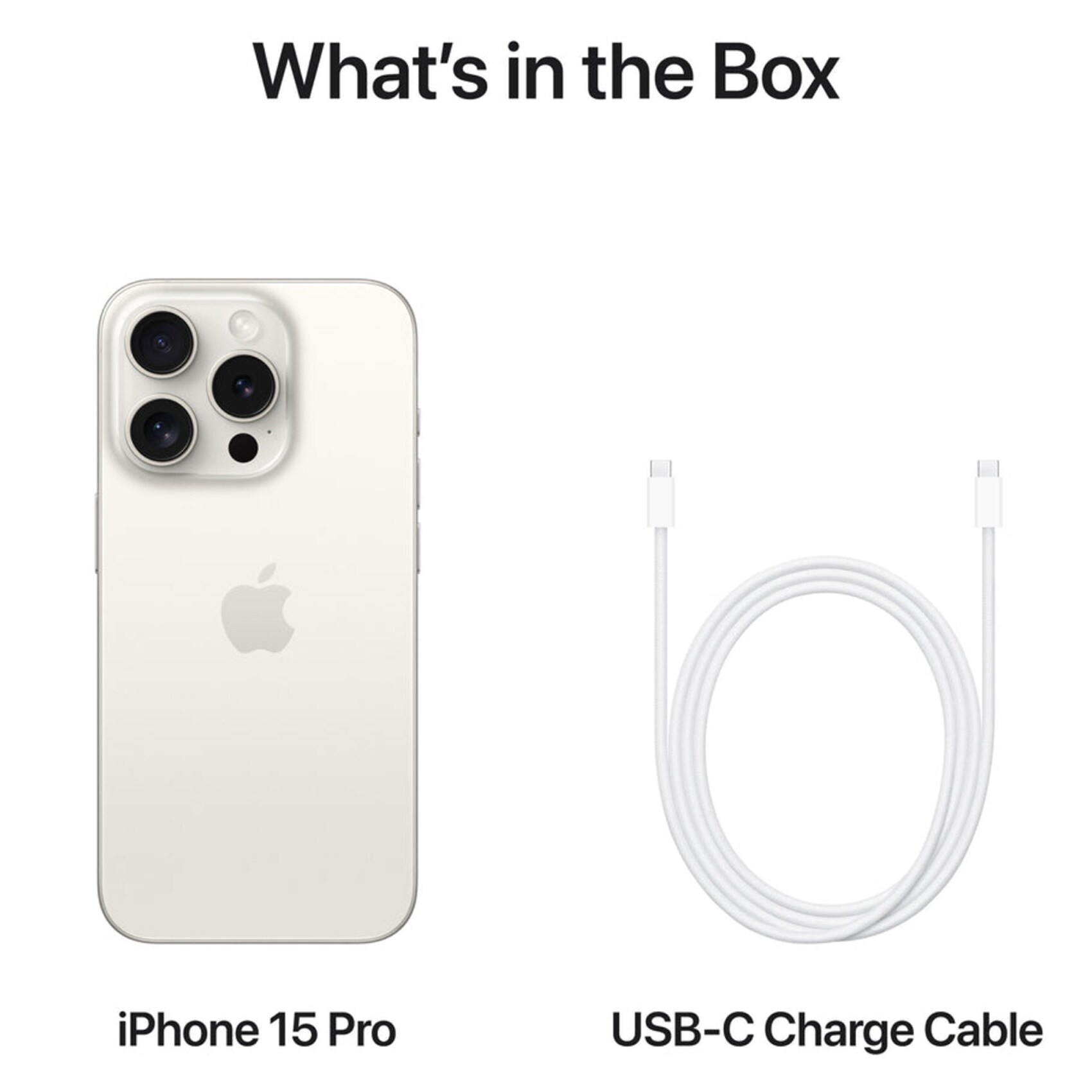Buy Apple iPhone 15, Pro 256GB White Titanium Online