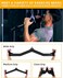 YALLA HomeGym Commercial Premium 5-Set Cable Machine Attachments for Gym Machines
