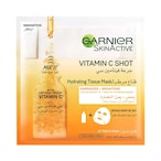 Buy Garnier SkinActive Fresh Mix Vitamin C Shot Hydrating Tissue Mask Clear in UAE