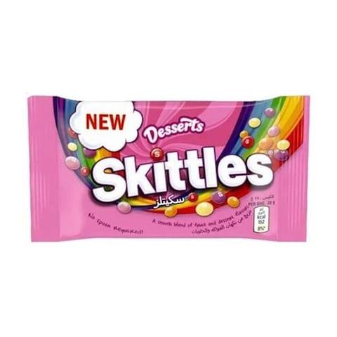 Skittles Dessert Candy with Fruit Flavour - 38 gram