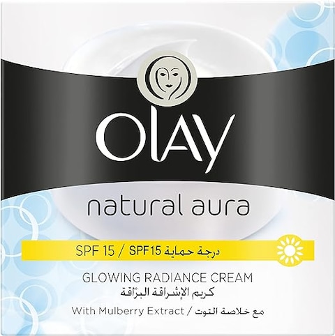 Olay Natural White Normal and Dry Skin Day Cream SPF 15 50g