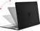 Ntech Macbook Air 13 Inch Case 2020 2019 2018 Release A2337 M1 A2179 A1932 Non-Slip, Fully Vented Plastic Hard Shell Soft Touch Cover For Apple Macbook Air Case, Black