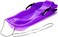 Outdoor Sports Plastic Skiing Boards Sand Board Snowboard With Rope For Double People,Sand Snow Sleds for Kids and Adult (Purple)
