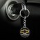 Chevrolet Logo Keychain - Stylish Silver Metal Key Ring for Car Enthusiasts