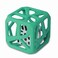 Chew Cube Easy Grip Teether Rattle Turquoise