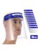 Generic Transparent Face Shield Anti-Smog Anti-Wind Prevent Lampblack/Droplets Protective Shield Face Guard 10Pcs 38*4*30Cm
