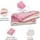 Fleece Pet Blanket with Star pattern, Sofa protector, Soft material, Comfortable and Breathable, Pet Blanket for medium and large pets, With Double-sided plush, Washable, Easy to carry 100 cm (Pink)