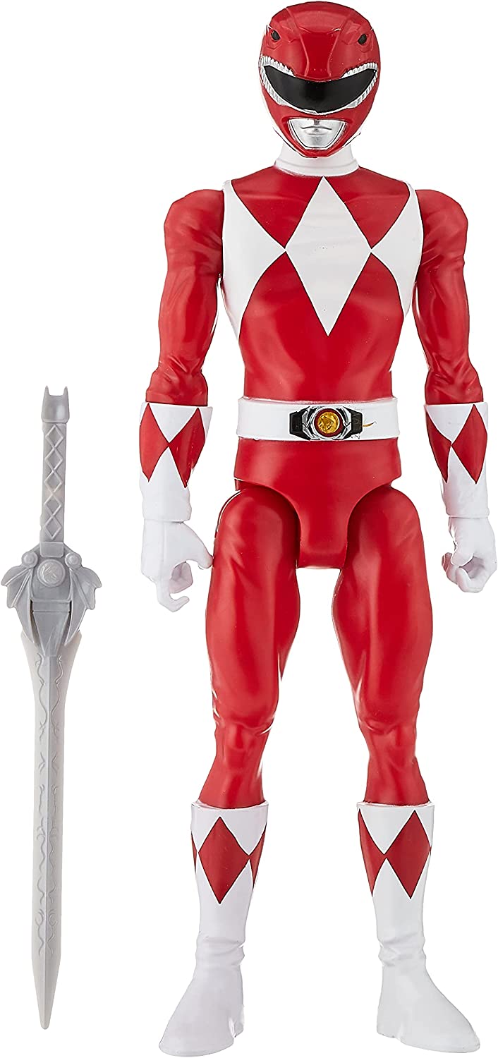 Buy Power Rangers Mighty Morphin Red Ranger 12-Inch Action Figure Toy ...