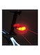 Generic 5 LED 2 Laser Beam Mountain Bicycle Bike Rear Tail Warning Light 20 X 10 X 20cm