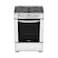 Mabe Gas Cooker EMI6030FB 60CM White color with Stainless steel cooktop