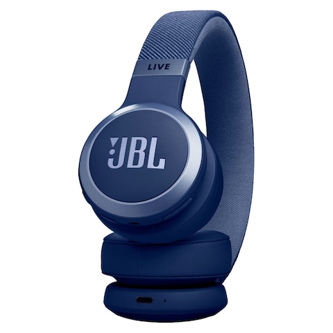 JBL Live 670NC Bluetooth Over-Ear Headphones Blue