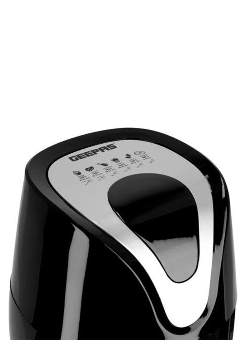 Geepas Digital Air Fryer 2.6 L 1500W Gaf37501 Black/Silver