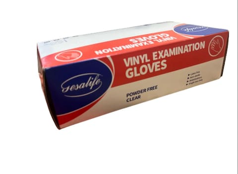 Gesalife Powder Free Nitrile Gloves small 100 Count