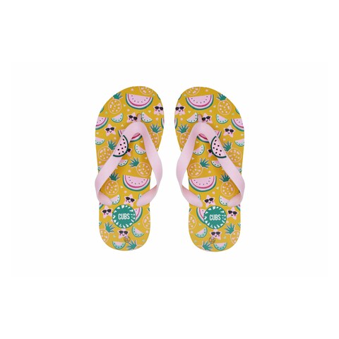 Rio 12 Flip Flop Slippers For Kids - Size 31 - Yellow
