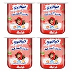 اشتري Safio Immunity Booster Strawberry Yoghurt 110g x Pack of 3 + 1 Free في الكويت