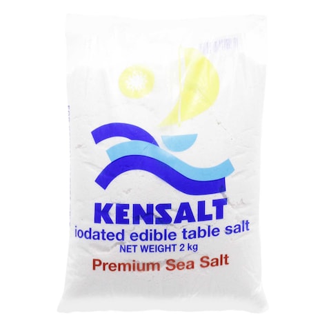 Kensalt Premium Iodated Edible Table Salt 2kg