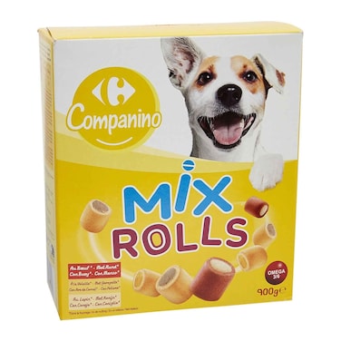 Carrefour Dogs Filled Biscuits 900g