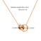 Aiwanto Interlock Pendant Necklace