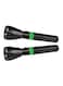 Sonashi 2-Piece Aluminium Rechargeable LED Torch Set 17cm SLT-1010 Black 17cm