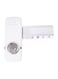 Generic Toothpaste Dispenser With Toothbrush Holder Set White 19 X13X7cm