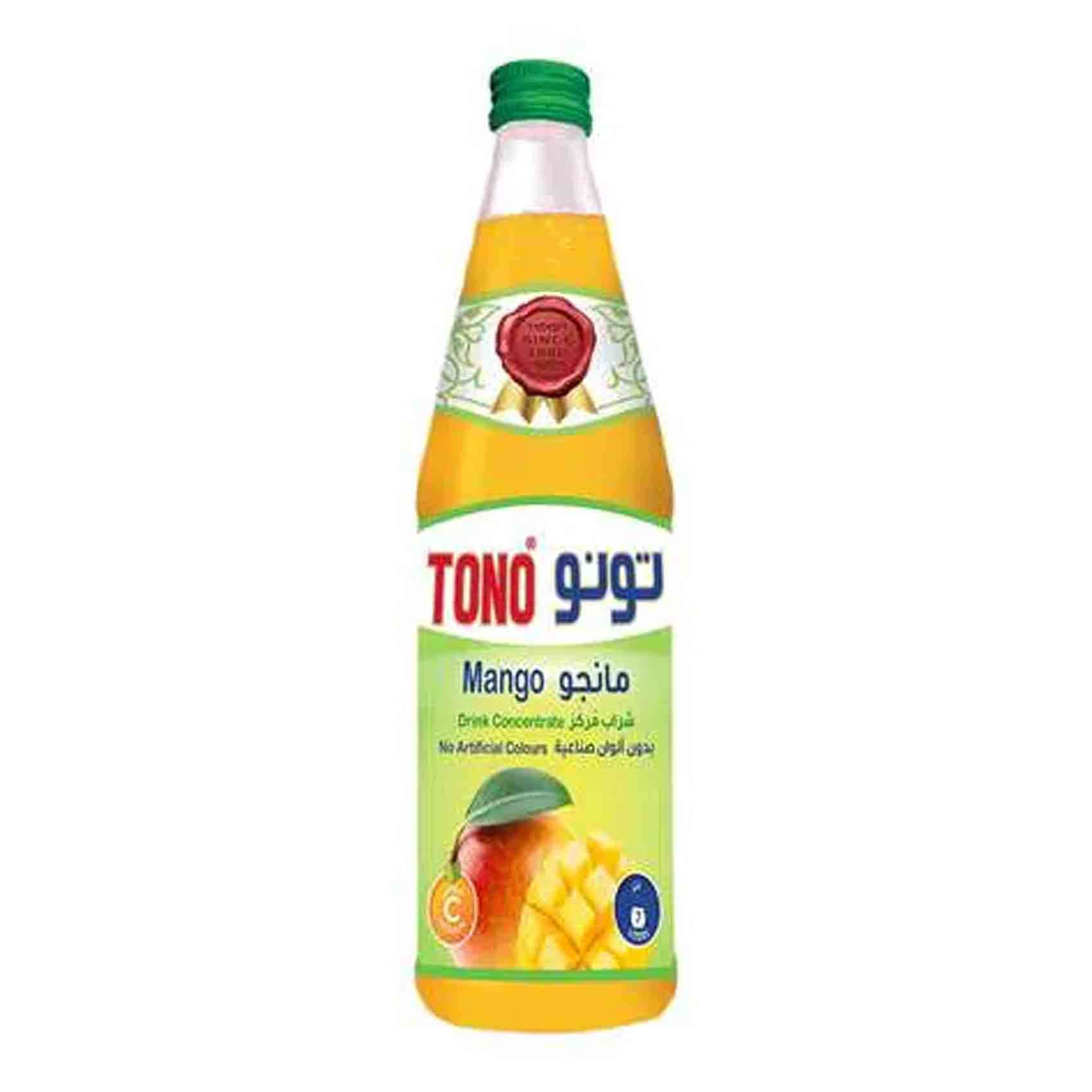 Tono Mango Jucie High Concentrated Glass 710 Ml