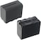 DMK Power NP-F970/F960 Battery (9800mAh) 2-Pack and DC-03 Dual Digital Battery Charger Compatible with Sony PXW-Z150 NEX-EA50M FDR-AX14K FX1 FX7 FX1000 HVR-V1U Z1U NX100 Camera LED &amp; Video Light