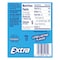 Wrigley&#39;s Extra Long Lasting Peppermint Sugar Free Chewing Gum 15 Sticks