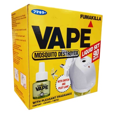 Fumakilla Vape Liquid Cordless Destroyer Set