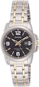 Casio - His &amp; Hers Black Dial Stainless Steel Band Couple Watch - MTP/LTP-1314SG-1A