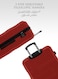 2-Pieces Hardside Travel Trolley Luggage Set Red 20/28 New