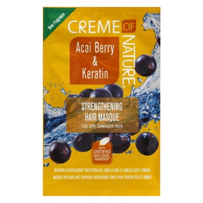 Creme Of Nature Acai Berry And Keratin Hair Strengthening Masque 52ml