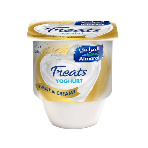 Al Marai Treats Sweet and Creamy Yogurt - 105 gram