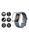 Fitme واقي شاشة ثلاثي الأبعاد مكون من 4 قطع لهاتف Fitbit Charge 5 أسود