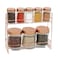 Harmony Spices Glass Container 8 Pcs with Stand
