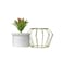 Aiwanto Flower vase Artificial Flowers With Vase  Decoration Home Decor Piece Tabletop Decoration(2Pcs)