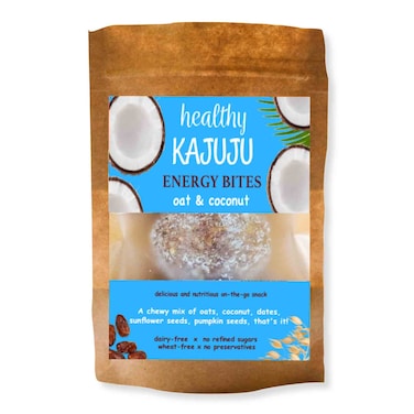 Healthy Kajuju Oat And Coconut Energy Bites 90g