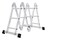 Multipurpose Aluminium Ladder 3.7 Mtr (12 Steps)