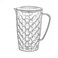 Polytime Jug Rounded Crystal