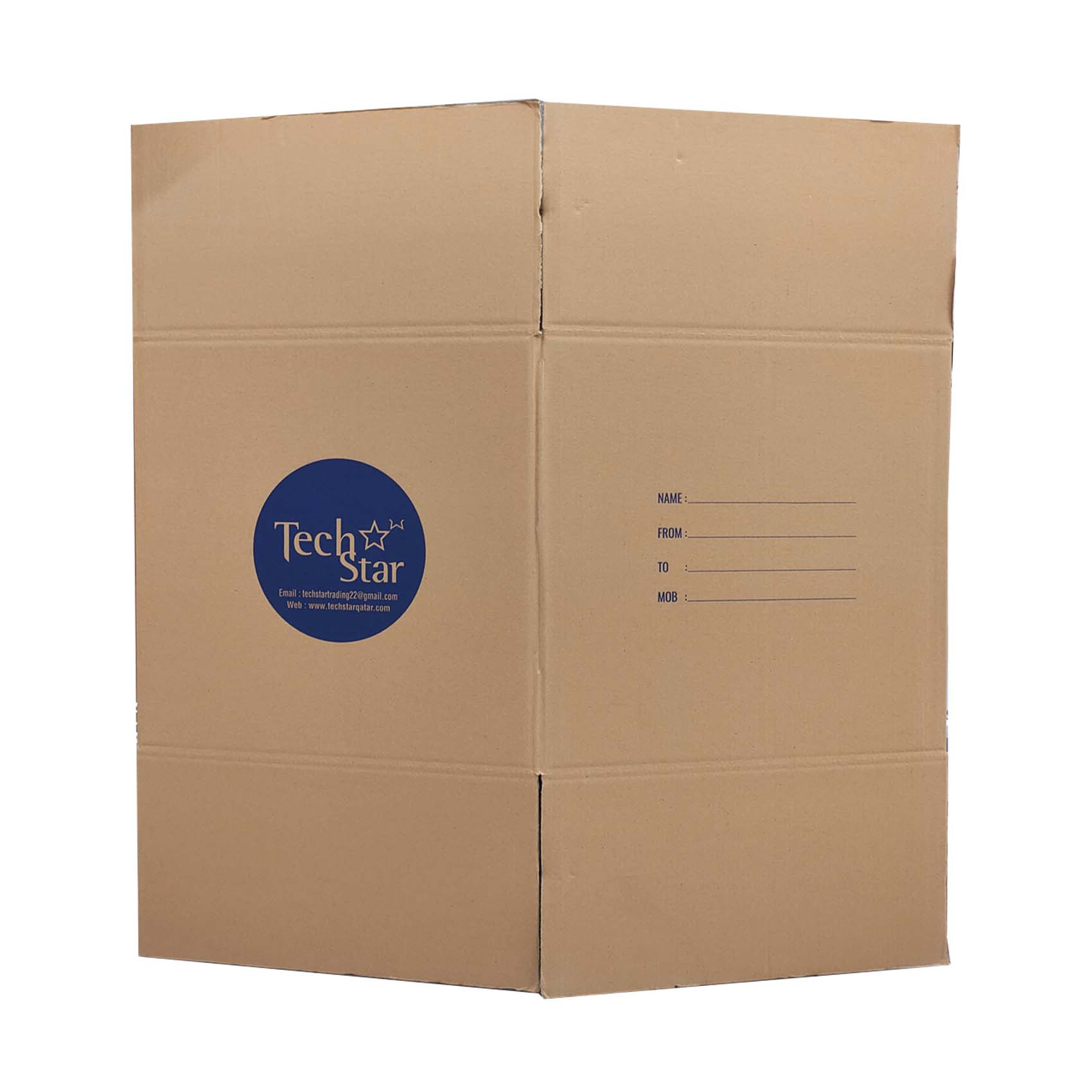 Techstar Plain Box Carton 50x50x50 Brown