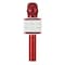 Generic Karaoke Bluetooth Mic Microphone Speaker V7 - Red With White